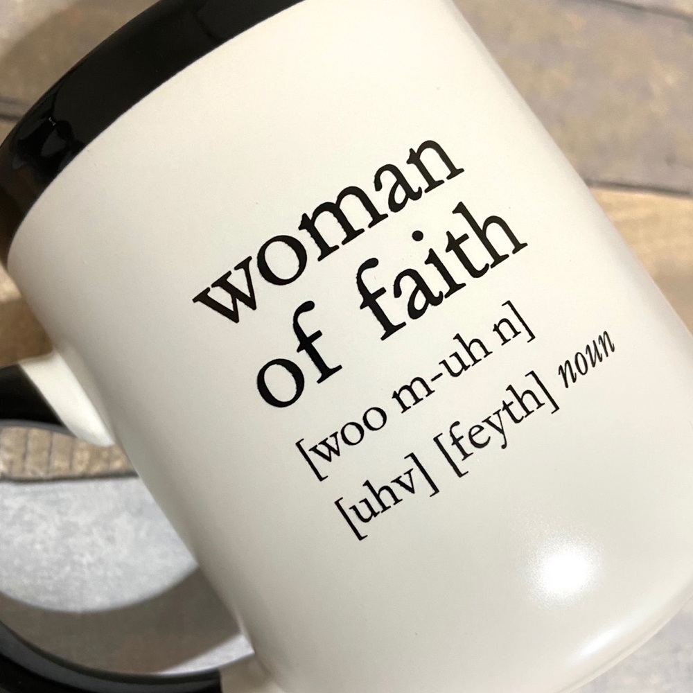Woman Of Faith Coffee Mug NEW